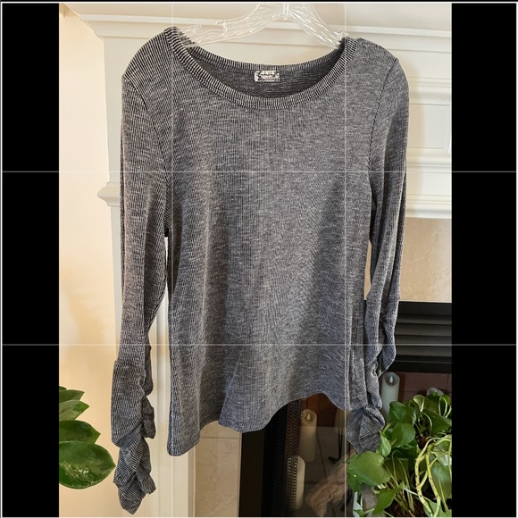 Free People Washed Rib Layering Top - Picture 3 of 4